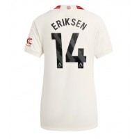 Dres Manchester United Christian Eriksen #14 Tretina pre Ženy 2023-24 Krátky Rukáv